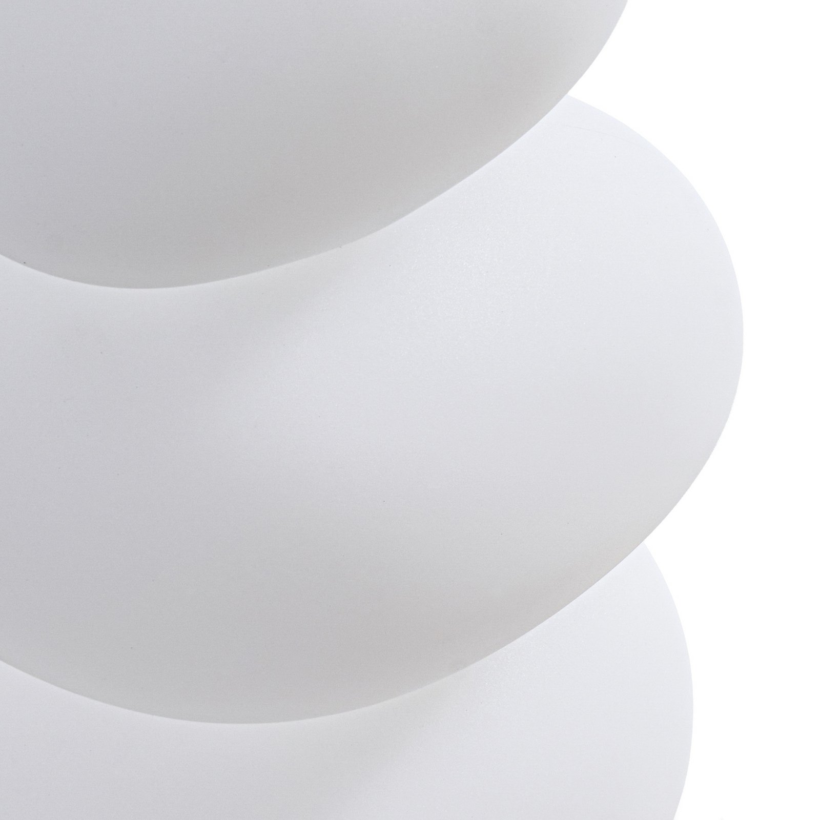 Lampe de terrasse LED Lucande Soriel, blanche, 72 cm, stepdim, IP54