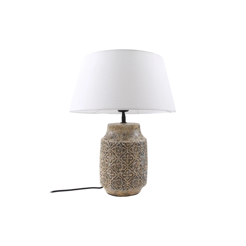 Lindby – Aelith Tischleuchte Ø40 White/Grey