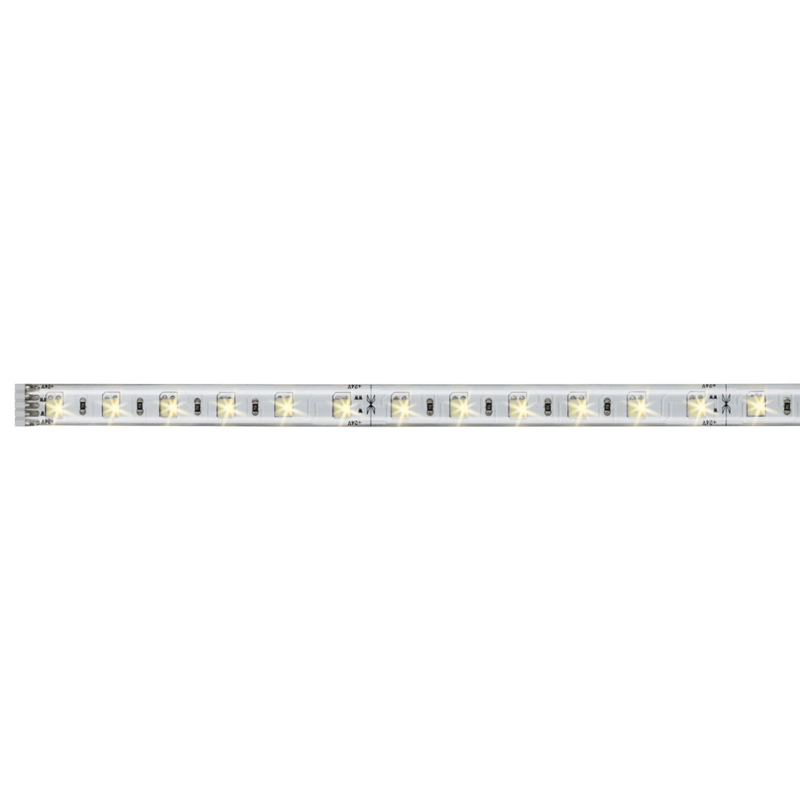 Paulmann Extension strip for MaxLED 100 cm white adj., for Living / Dining Room, plastic, 6.5 W, energy efficiency: A++, L: 100 cm, W: 1.25 cm, H: 0.3 cm