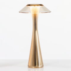 Kartell Space -design-LED-pöytälamppu, kulta