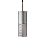 FRAME pendant light, antique grey, Ø 6 cm, GU10 - Halo Design
