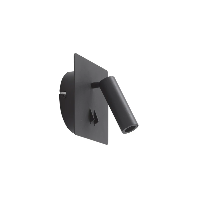Lucande – Magya LED 2 Square Wandleuchte Black
