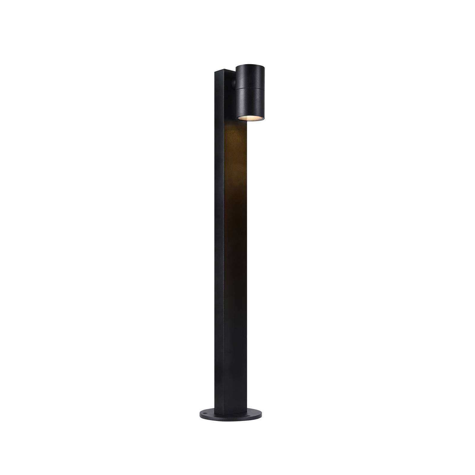 Wegeleuchte Tin 80, schwarz, Aluminium, IP44, GU10