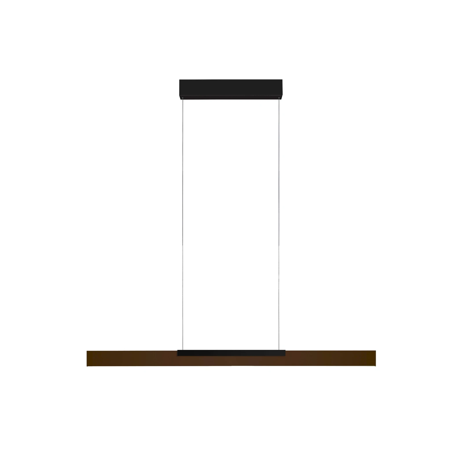Bopp LED висяща лампа Nano 2.0, дължина 100 cm, бронз/черно