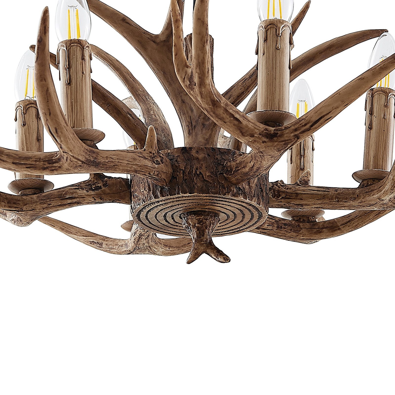 Tejask 6 Candeeiro Suspenso Ø70 Brown - Lindby