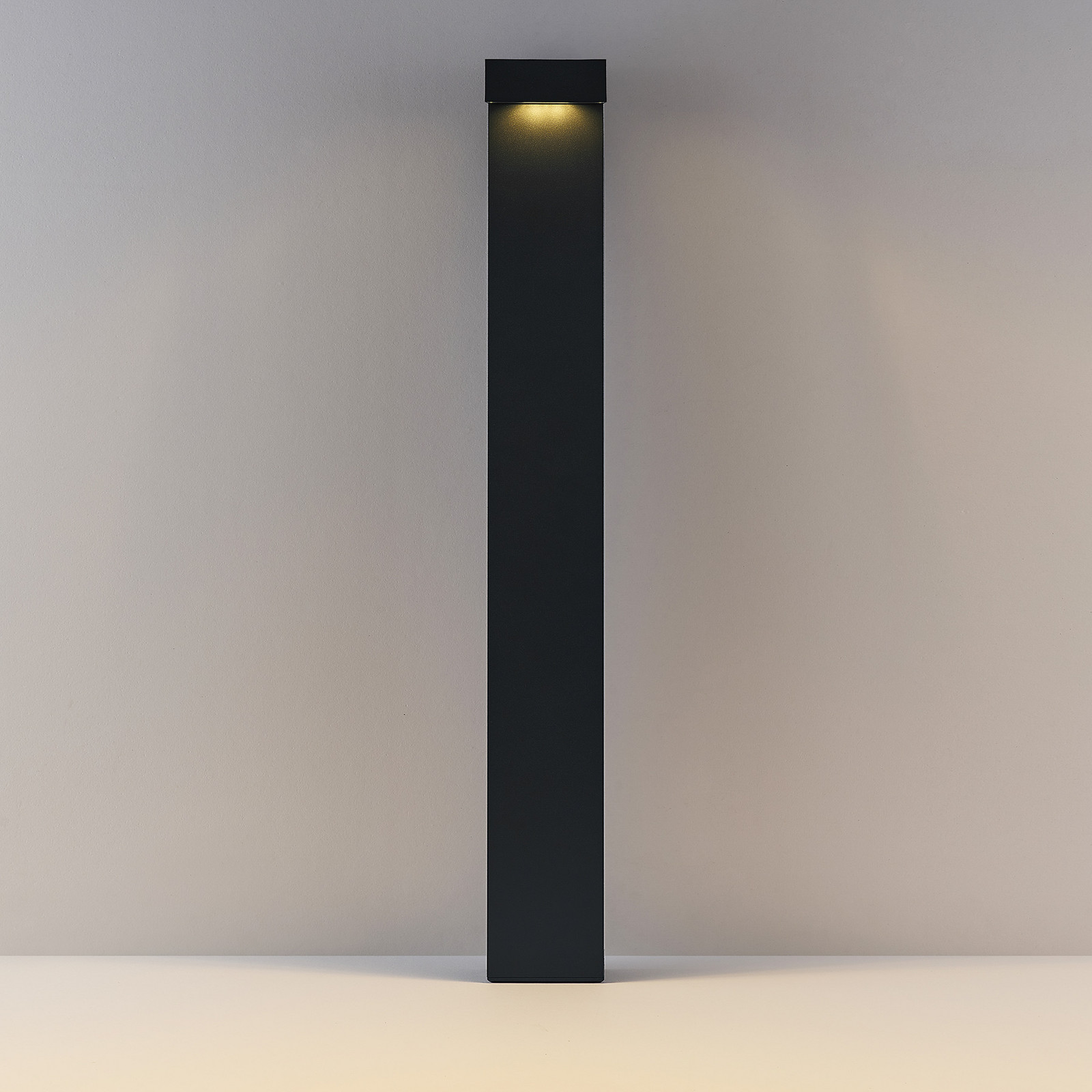 Molto Luce Bornă luminoasă LED ATO înălțime 85 cm comutator on/off culoare antracit - Modern - Aluminiu