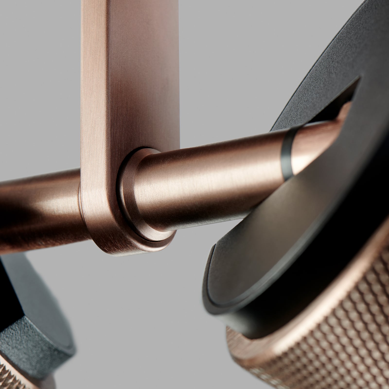 Cosmo C2 LED-Deckenspot, rosegold, CCT, 2-flg. - Light-Point