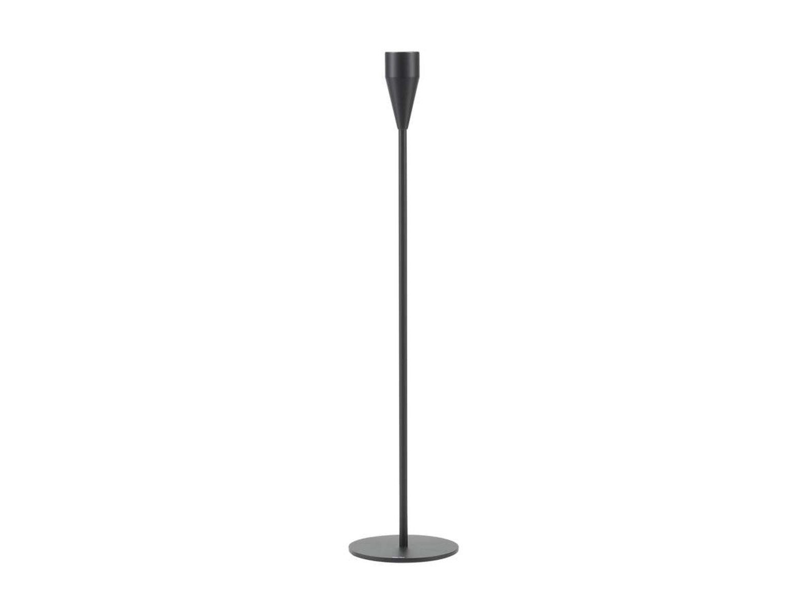 Saturn Candle Holder H36 Black - Piet Hein