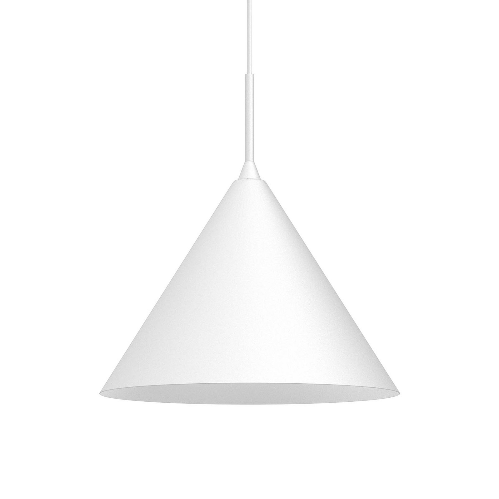 Lampa wisząca Capital, biała, 1-punktowa, Ø 32 cm, GX53