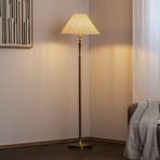 Golvlampa HLM-9009-1E med textilskärm