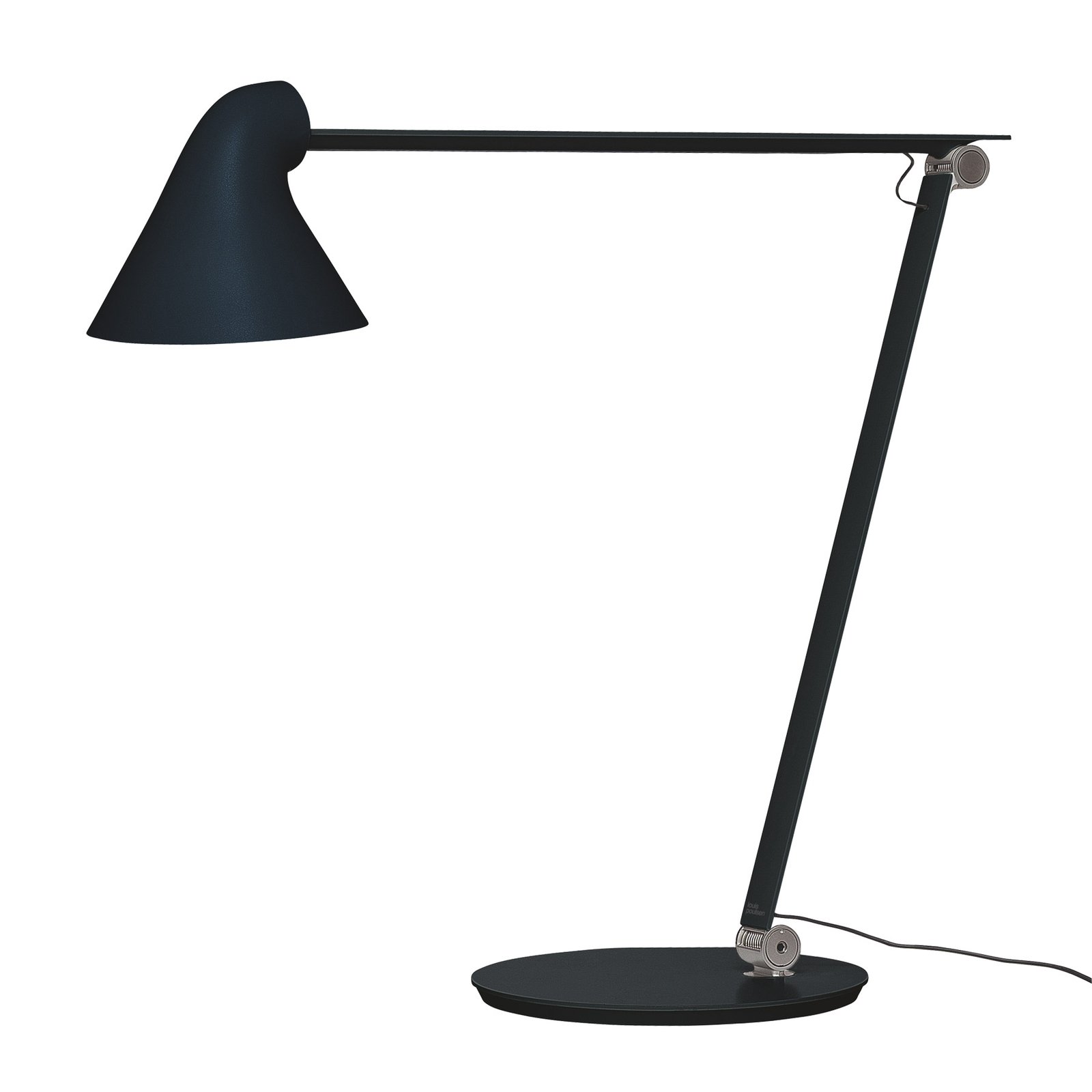NJP Bordslampa m/Fot 3000K Svart - Louis Poulsen