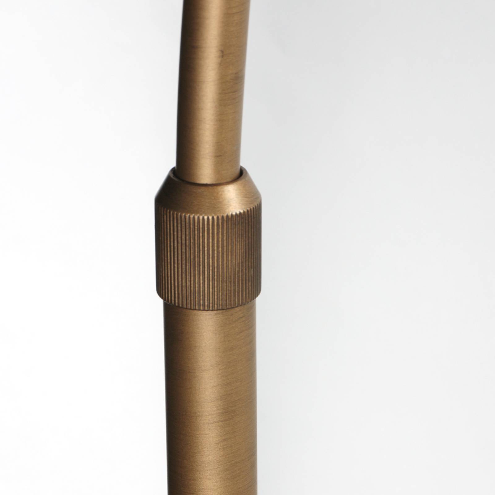 Bogenleuchte Sparkled Light, bronzefarben, Bambus, E27 günstig online kaufen