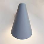 Vibia I.Cono 0720 lampa ścienna, 28 cm, niebieska