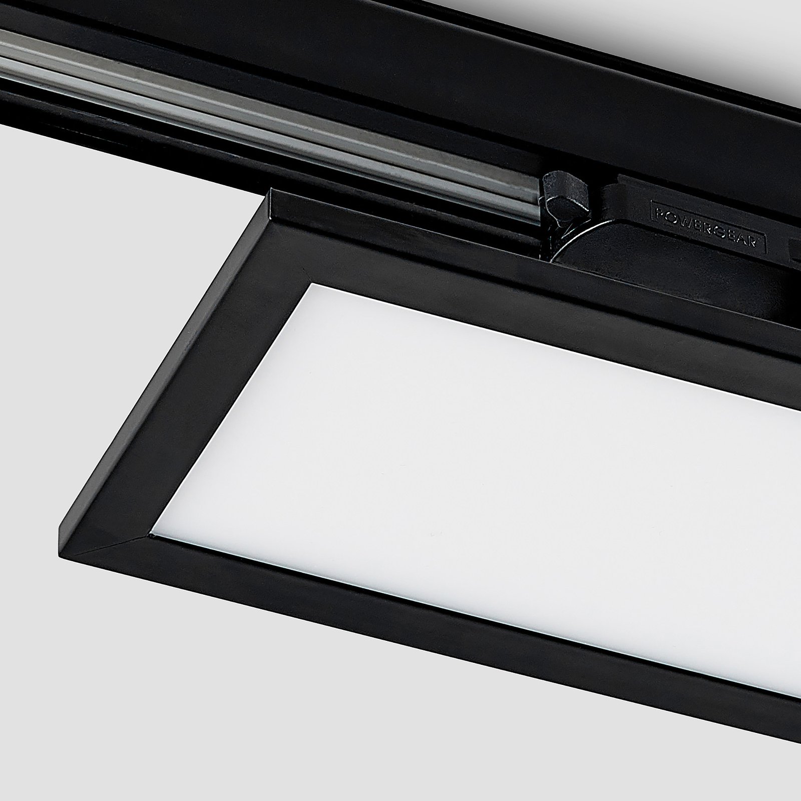 Arcchio Hairis 3-Phasen-LED-Panel schwarz 3000 K