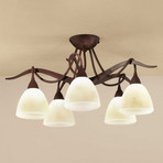 Samuele country house ceiling light