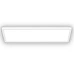 LED ceiling light Tava A, 58x20 cm, plastic, white