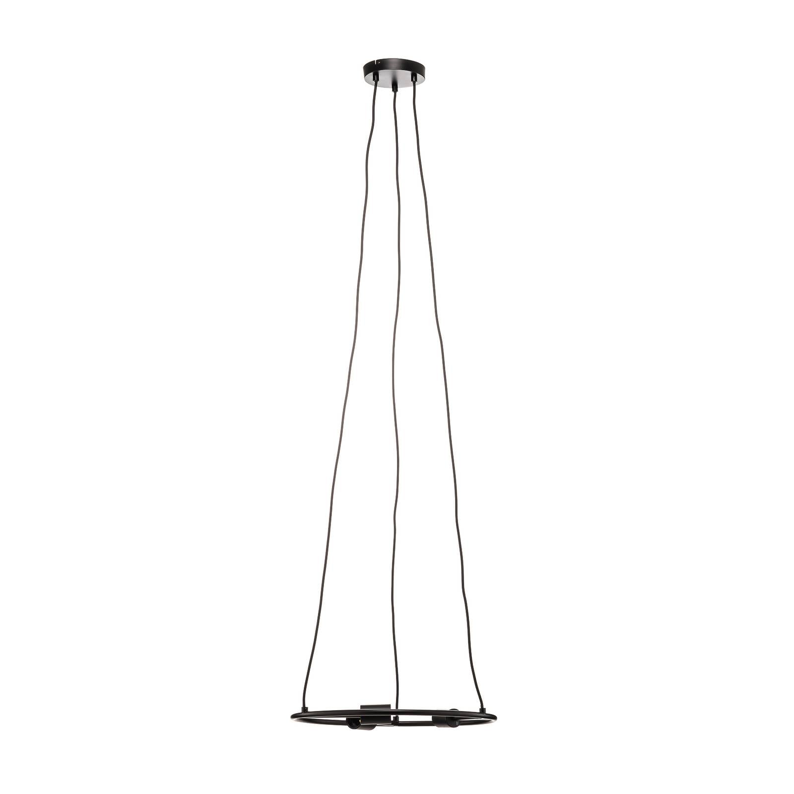 Lucande Linnard Hängeleuchte aus Stahl, 3-flammig