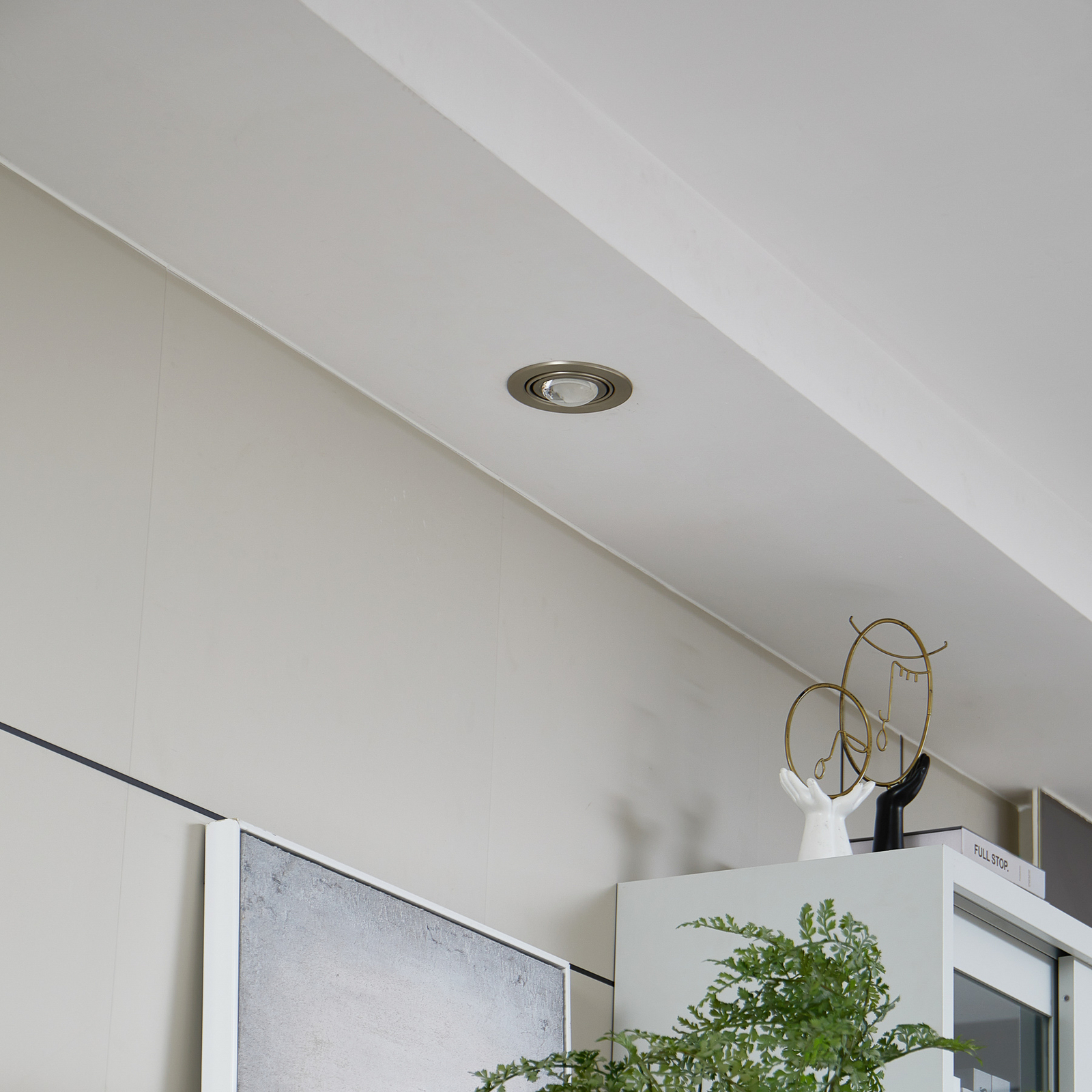 Lindby Einbauleuchte Jyla, nickel matt, Ø 13 cm, GX53 Lindby Einbauleuchte Jyla, nickel matt, Ø 13 cm, GX53