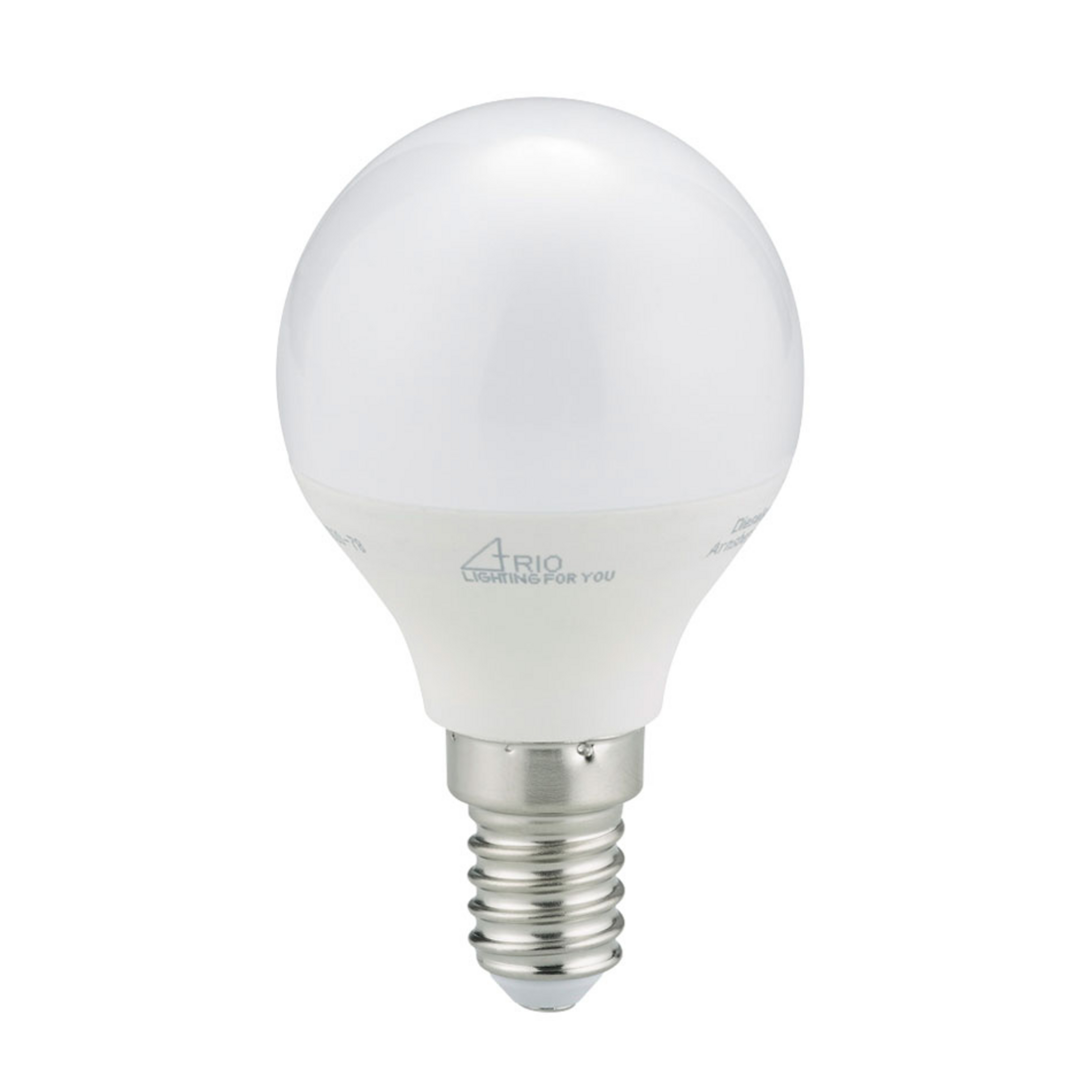 E14 3,5 W LED-dråpepære, varmhvit, opal