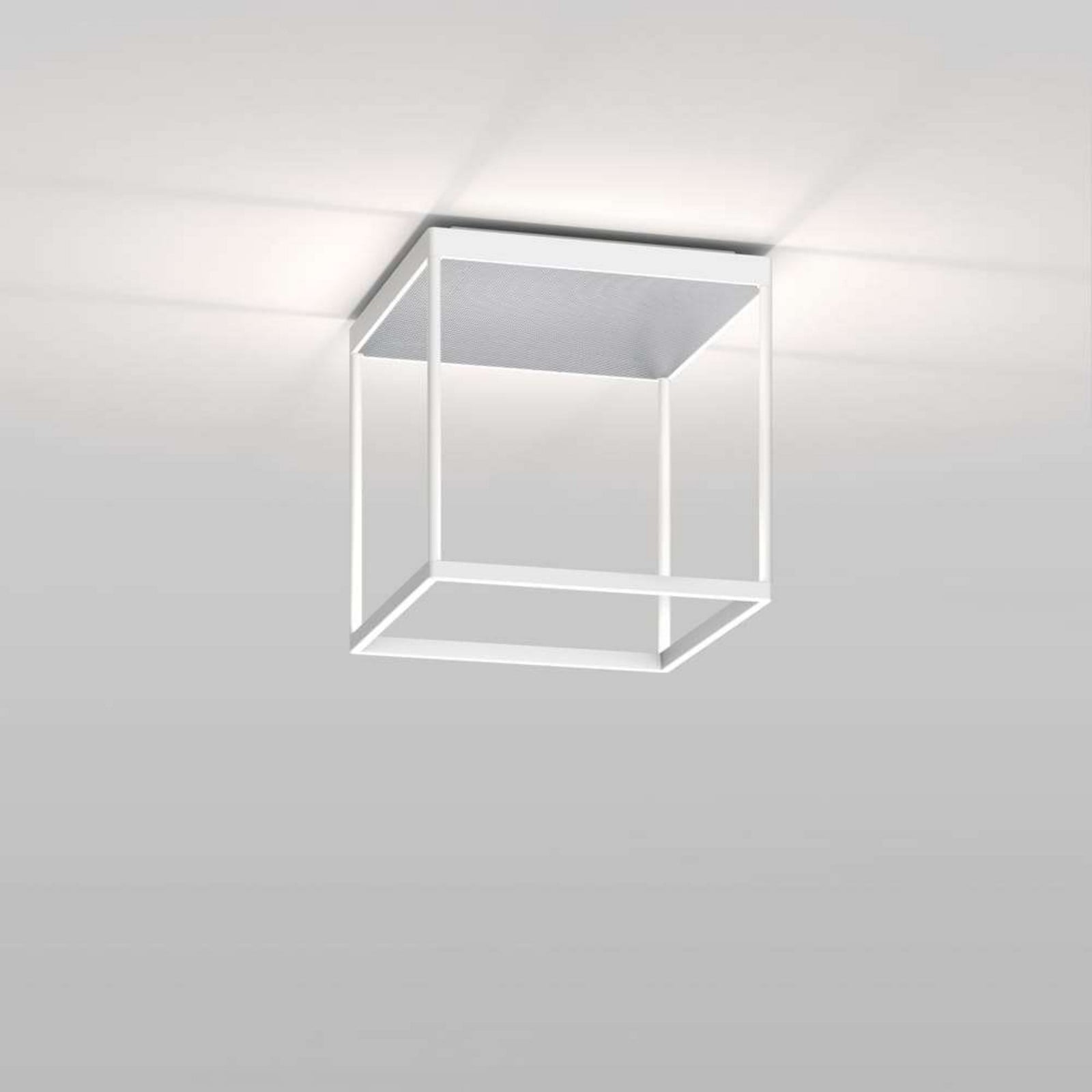 Reflex 2 LED-loftlampe 30 cm sølv/hvid Serien Lighting - Stue - Aluminium