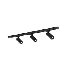Molto Luce LED 3-fázisú sínrendszer Moove, fekete, 3-fényű
