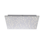 Sparkle LED ceiling light angular CCT dim steel