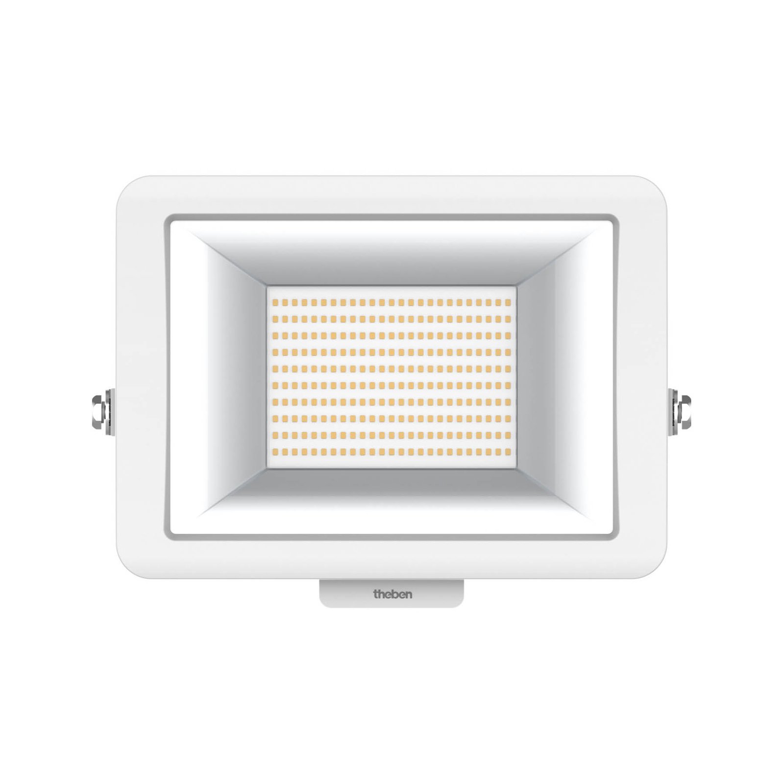 Theben foco exterior LED theLeda B100L W, blanco, 3000K, 100 W