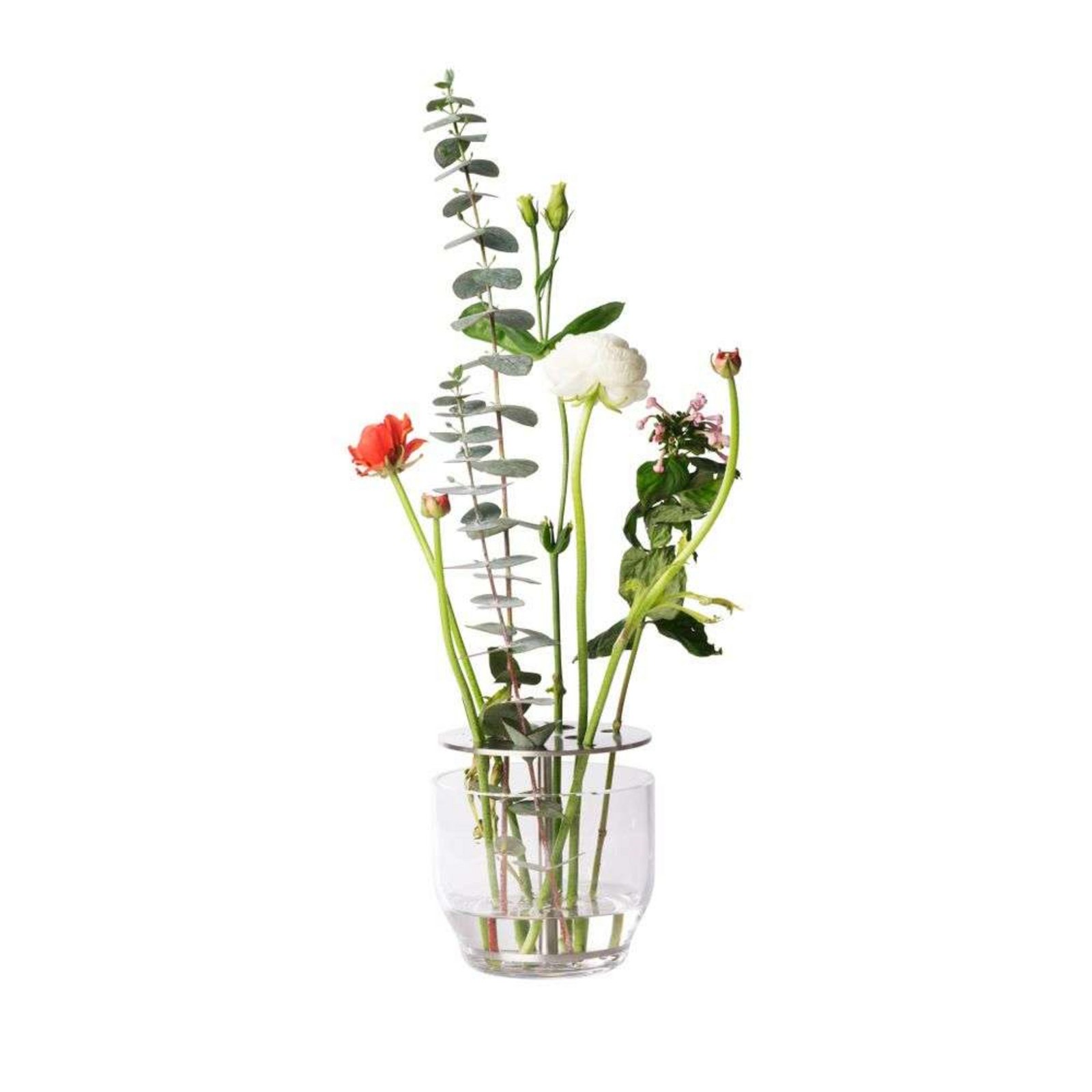 Ikebana Vase Small Stainless Steel - Fritz Hansen