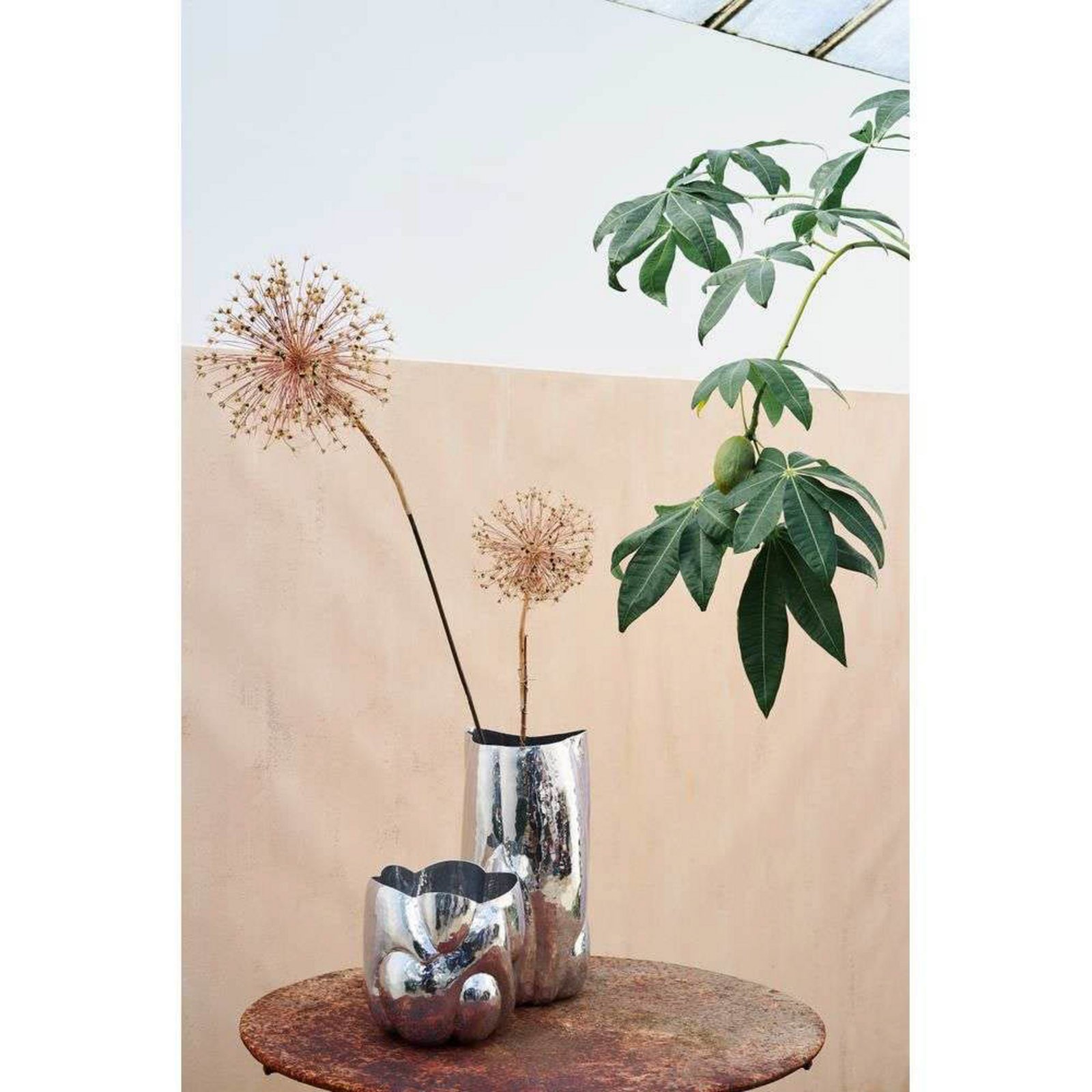 Cloud Vessel Pflanzentopf Short Silver - Tom Dixon