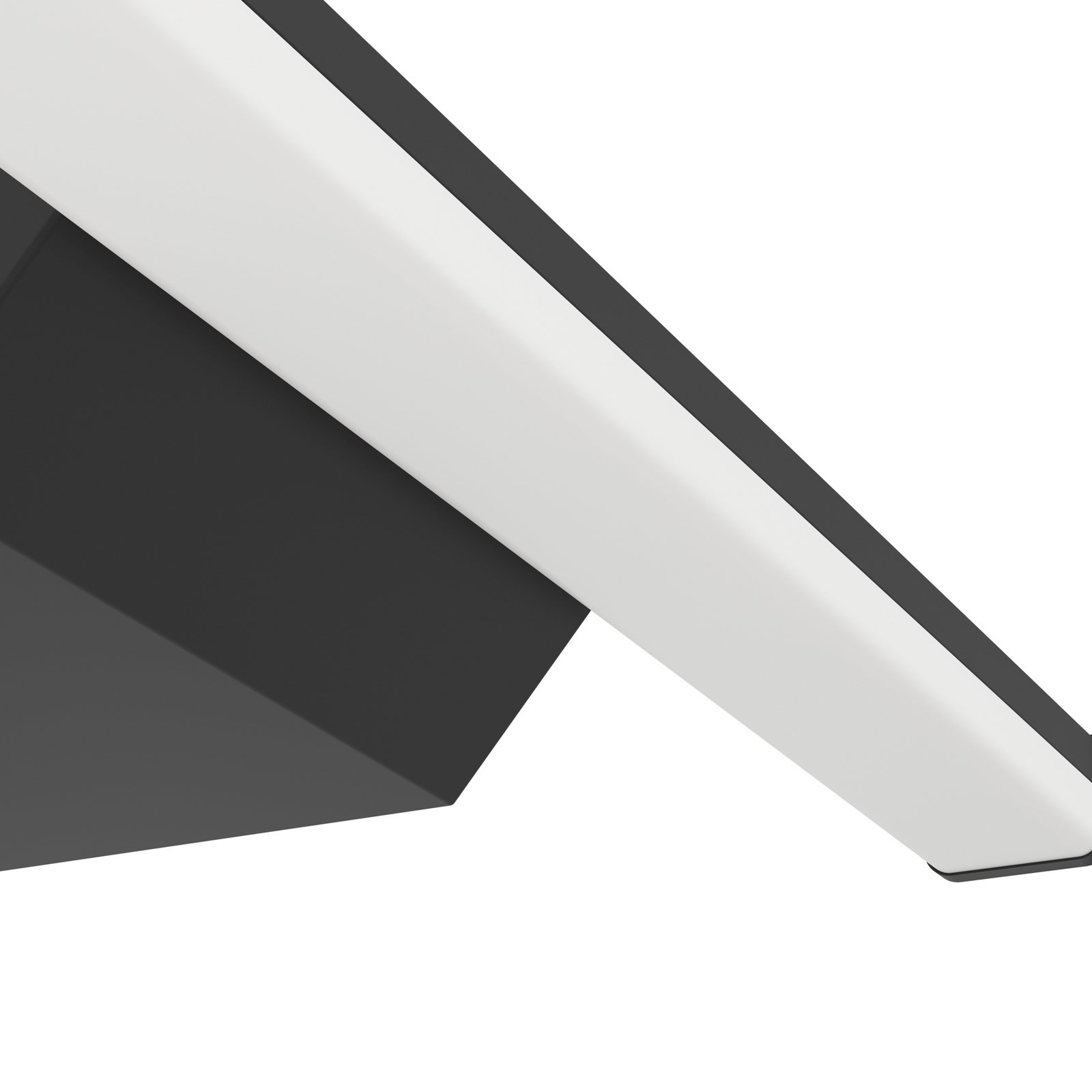 Rinroe golvlampa, höjd 140,5 cm, svart, stål