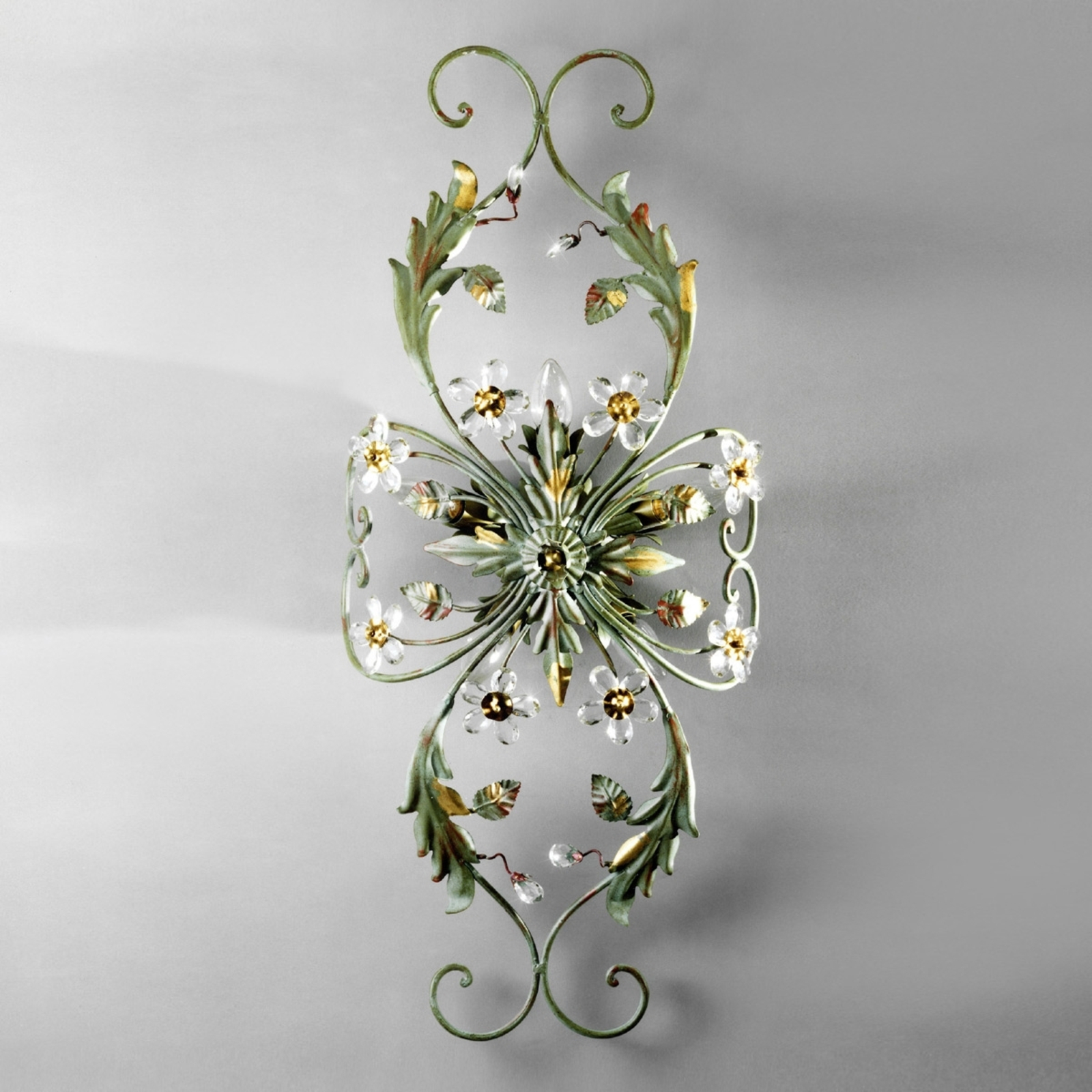 Grøn ALESSANDRIA loftlampe i florentinsk stil