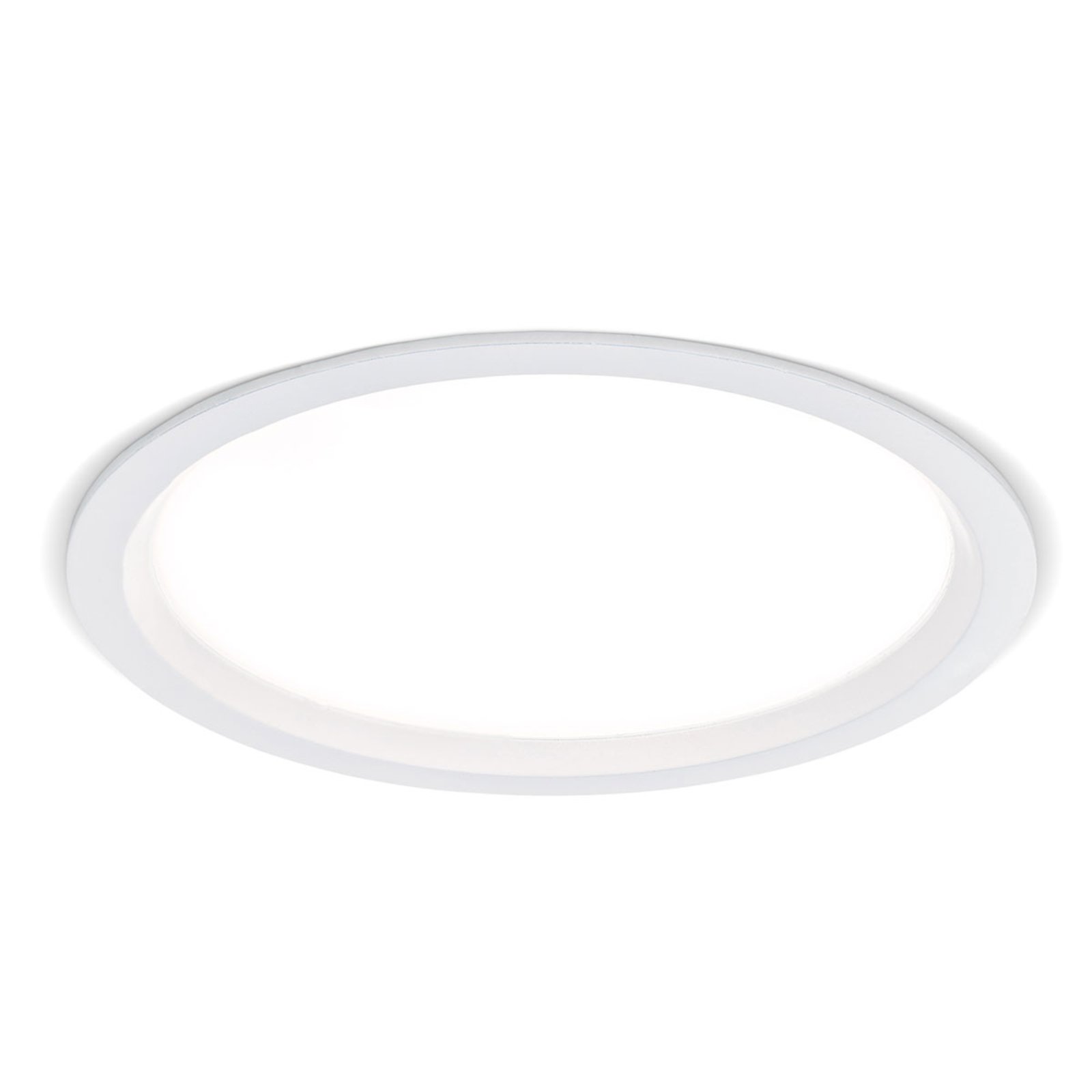 LED svietidlo Spock stmievateľné Ø 17 cm biele