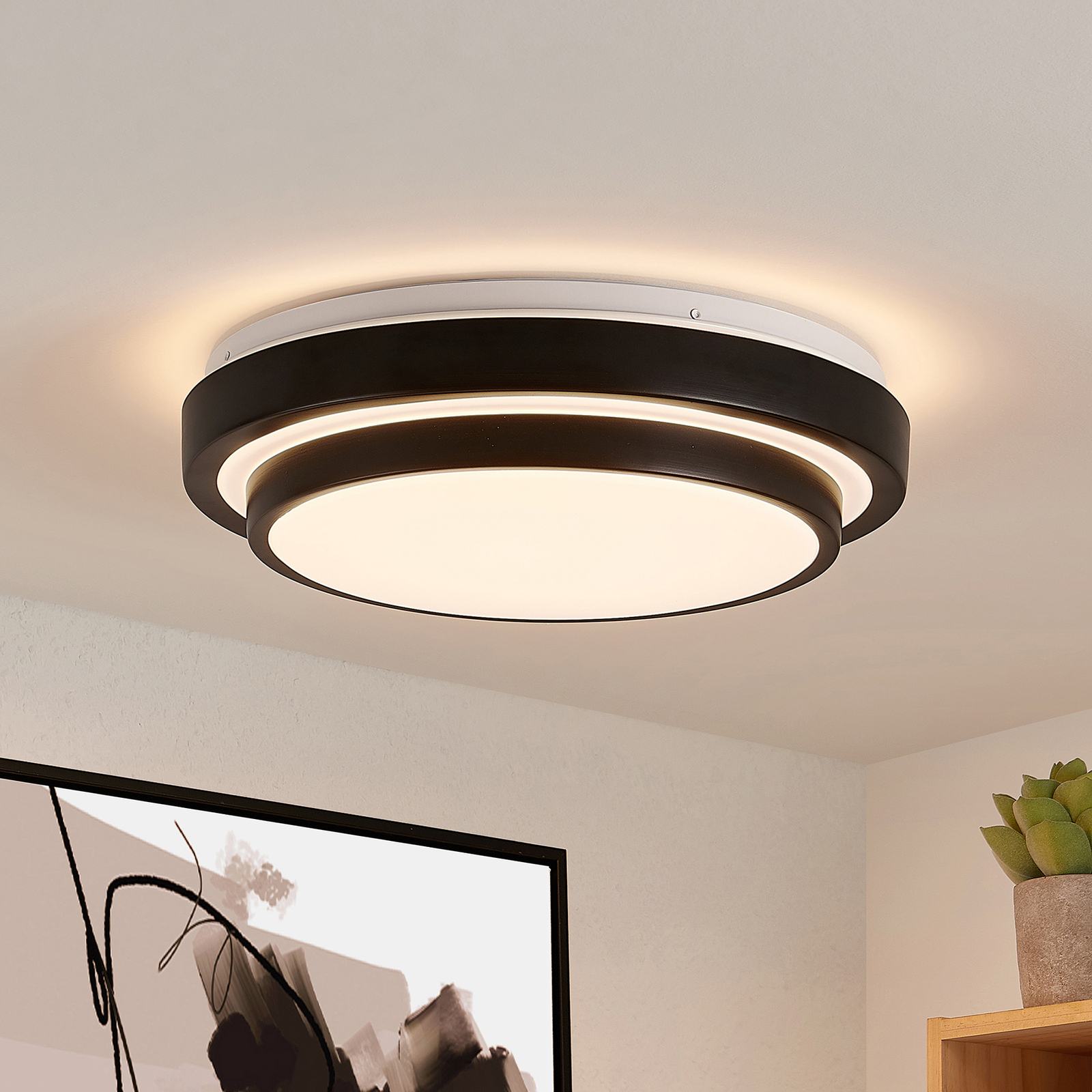 Lindby Youri LED ceiling light 34 cm