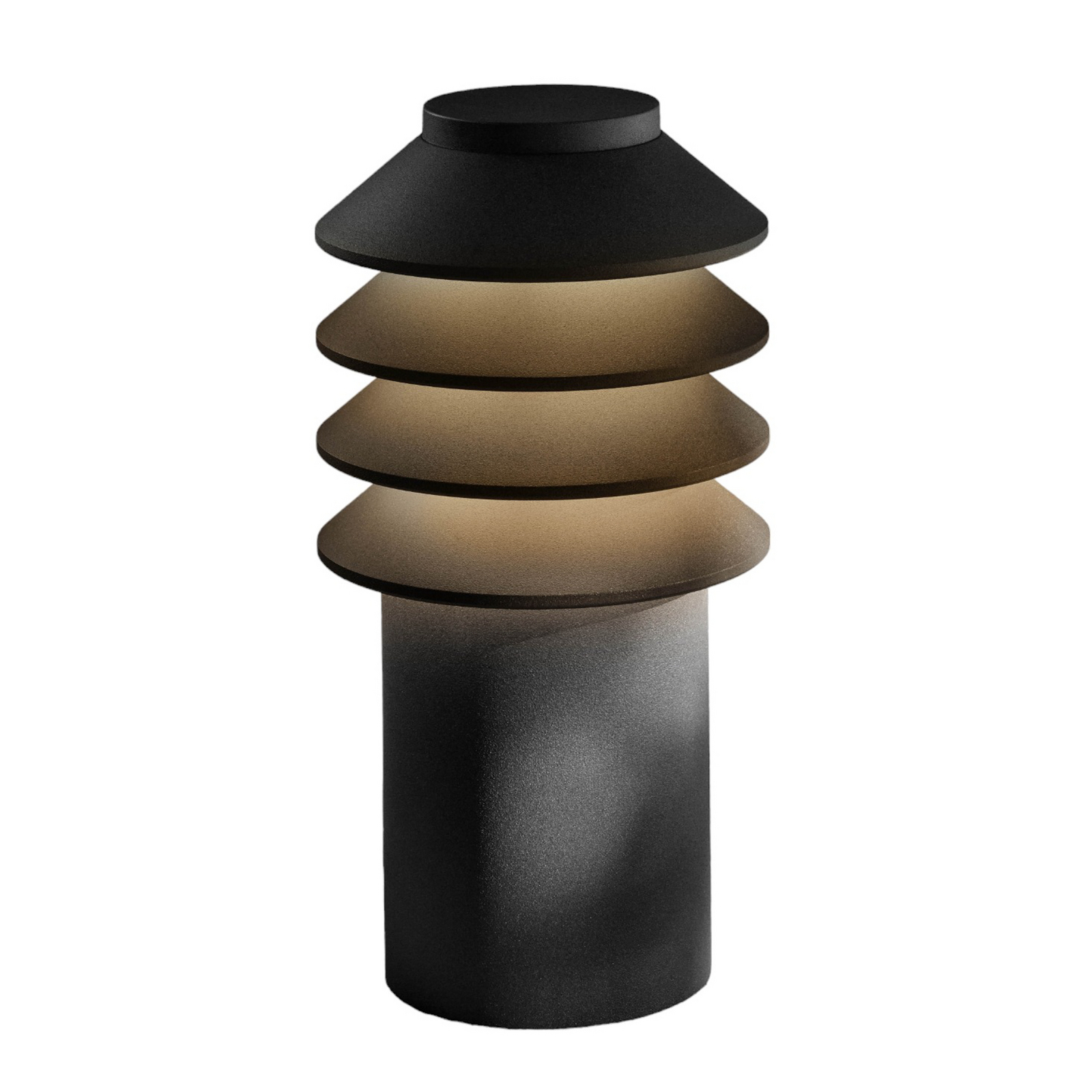 Louis Poulsen Bysted Platte/Adapter schwarz