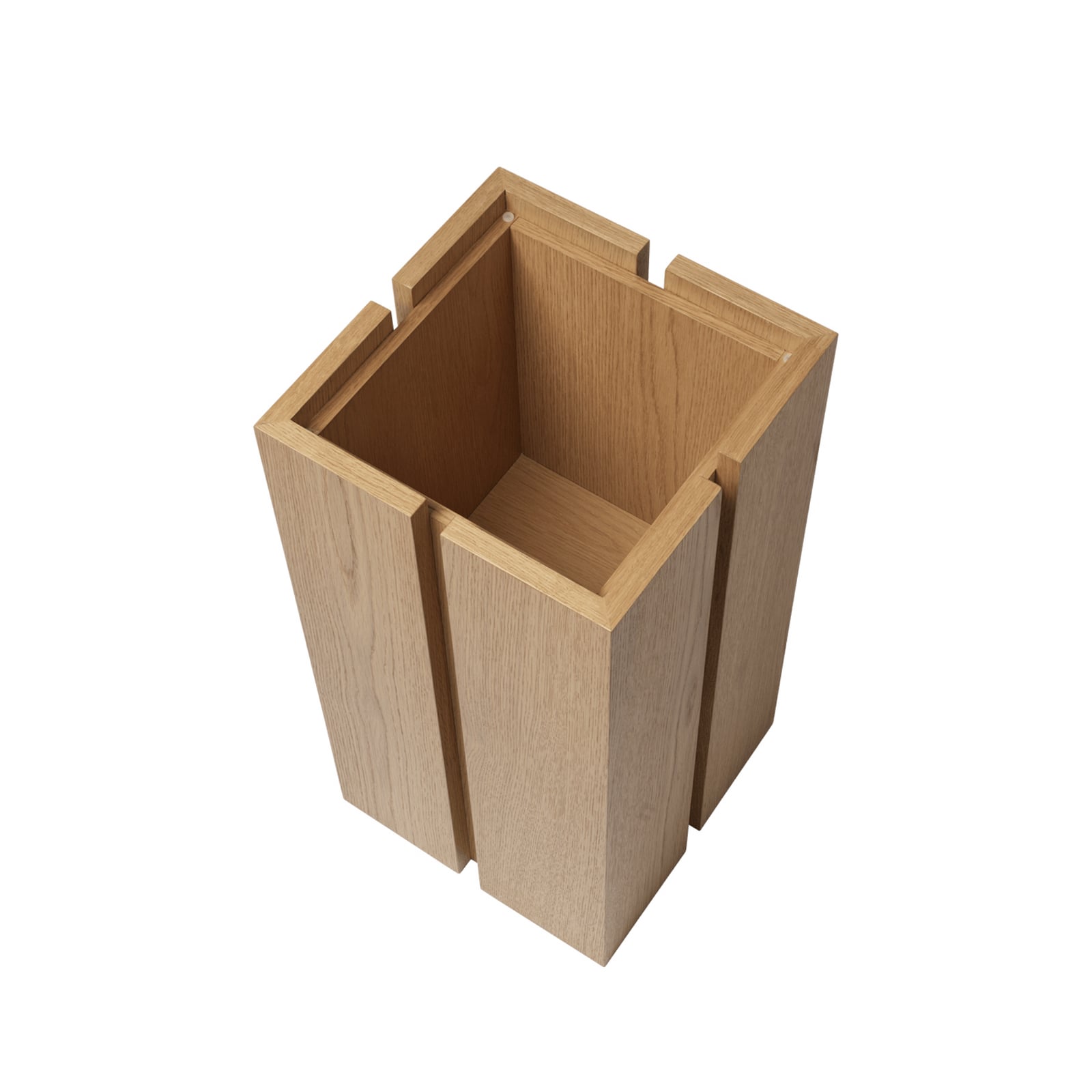 PARCEL stojan, přírodní dubové dřevo, výška 60 cm - ferm LIVING