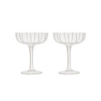 Mizu Coupe -lasi, kirkas, 14 cm, 2 kpl:n sarja – OYOY Living Design