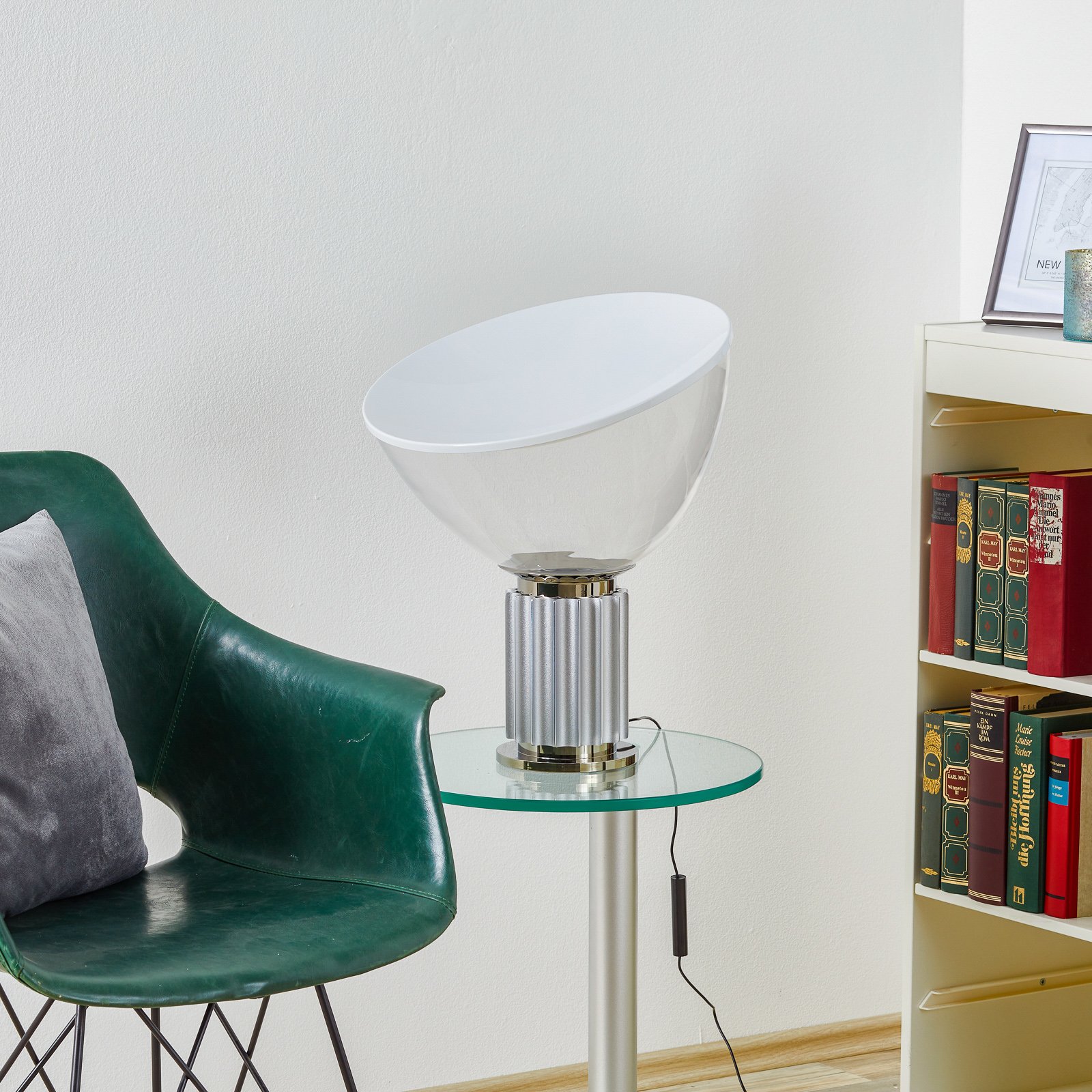 Taccia LED Stolní Lampa Small Silver - Flos