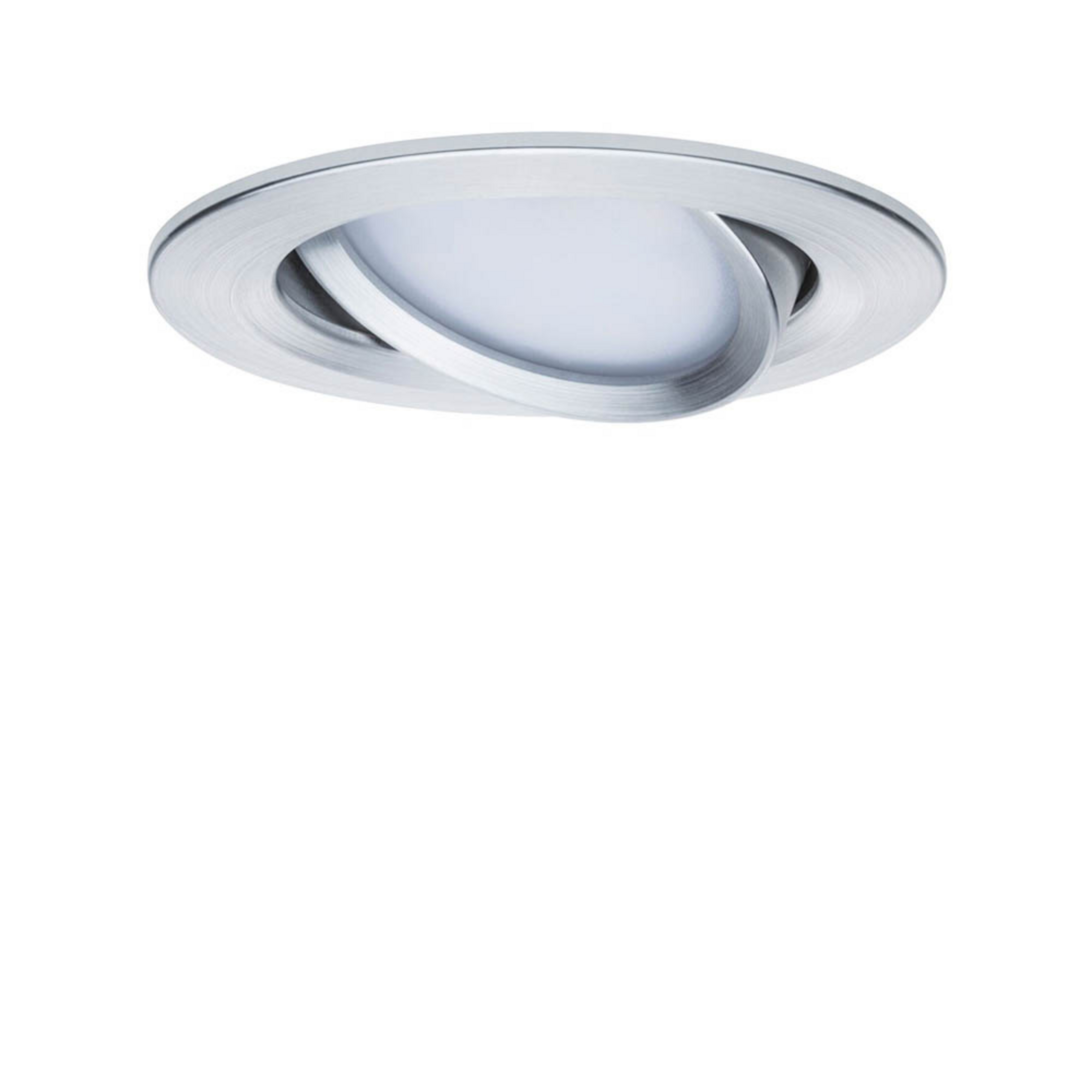 Nova Coin Smart indbygningslampe, aluminium, Ø 8,4 cm, RGBW, 3 stk. - Paulmann