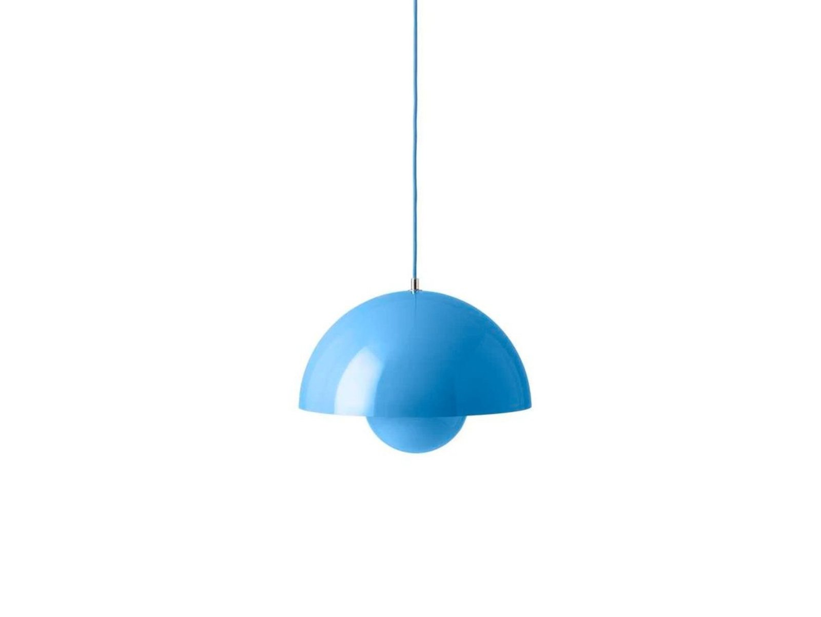 Flowerpot VP7 Candeeiro Suspenso Swim Blue - &Tradition