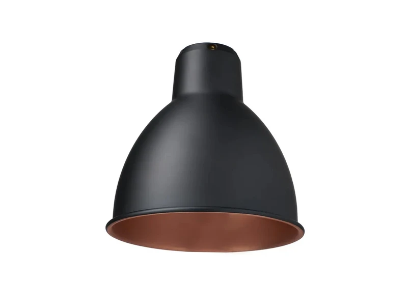 Lampe Gras - Skærm Classic Round Ø140 Black/Copper