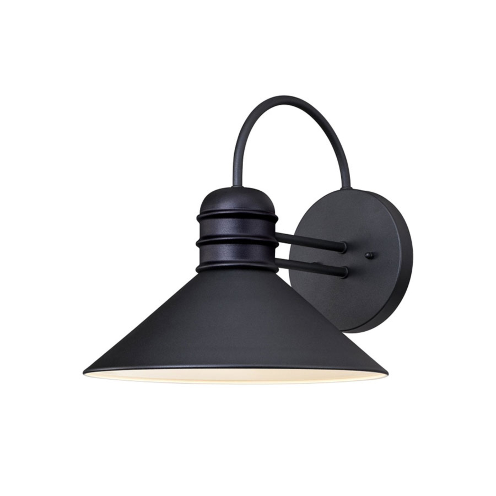 Westinghouse Walter LED-væglampe, dæmpbar, sort