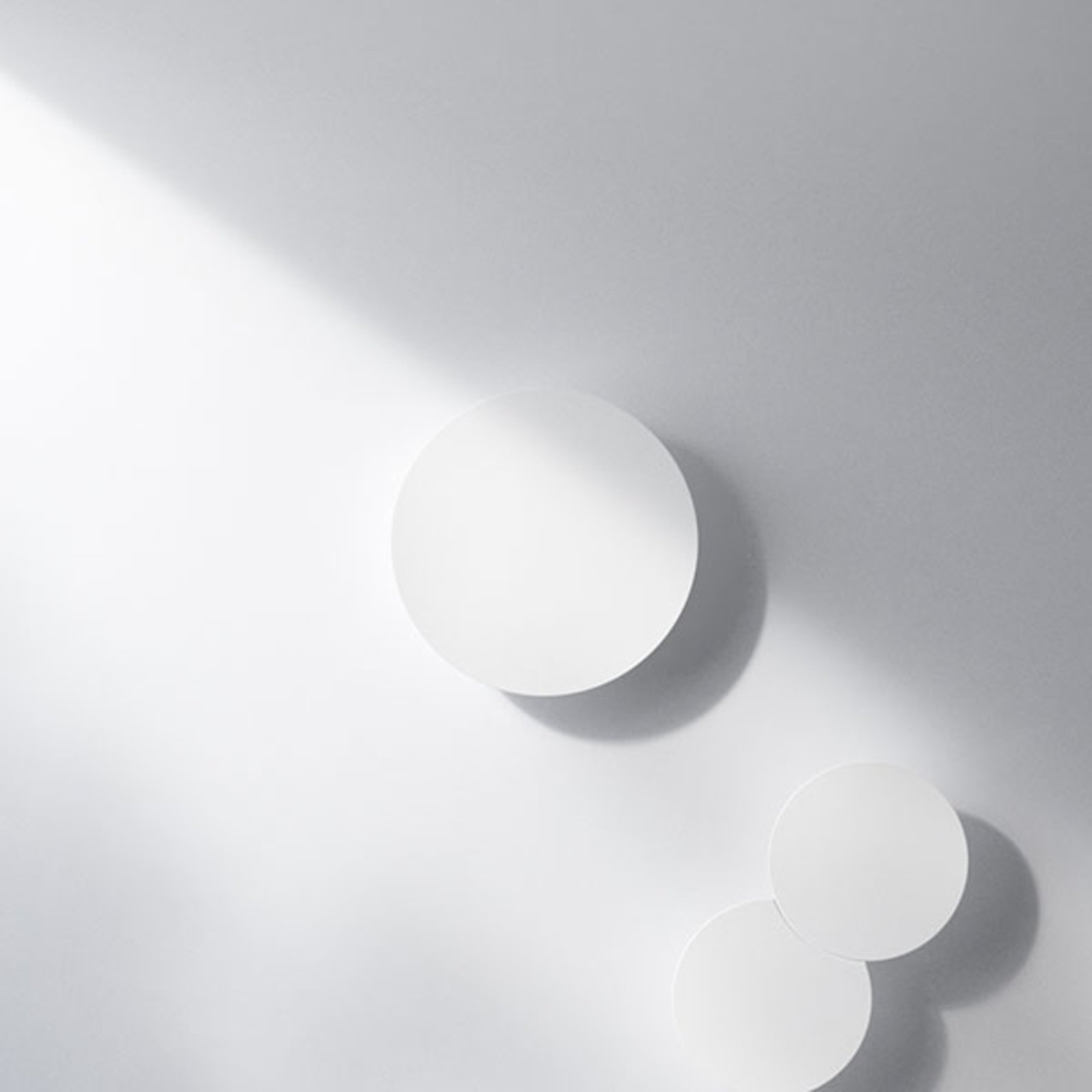 Collide H2 LED nástenné svetlo, biele, 3 000 K – Rotaliana