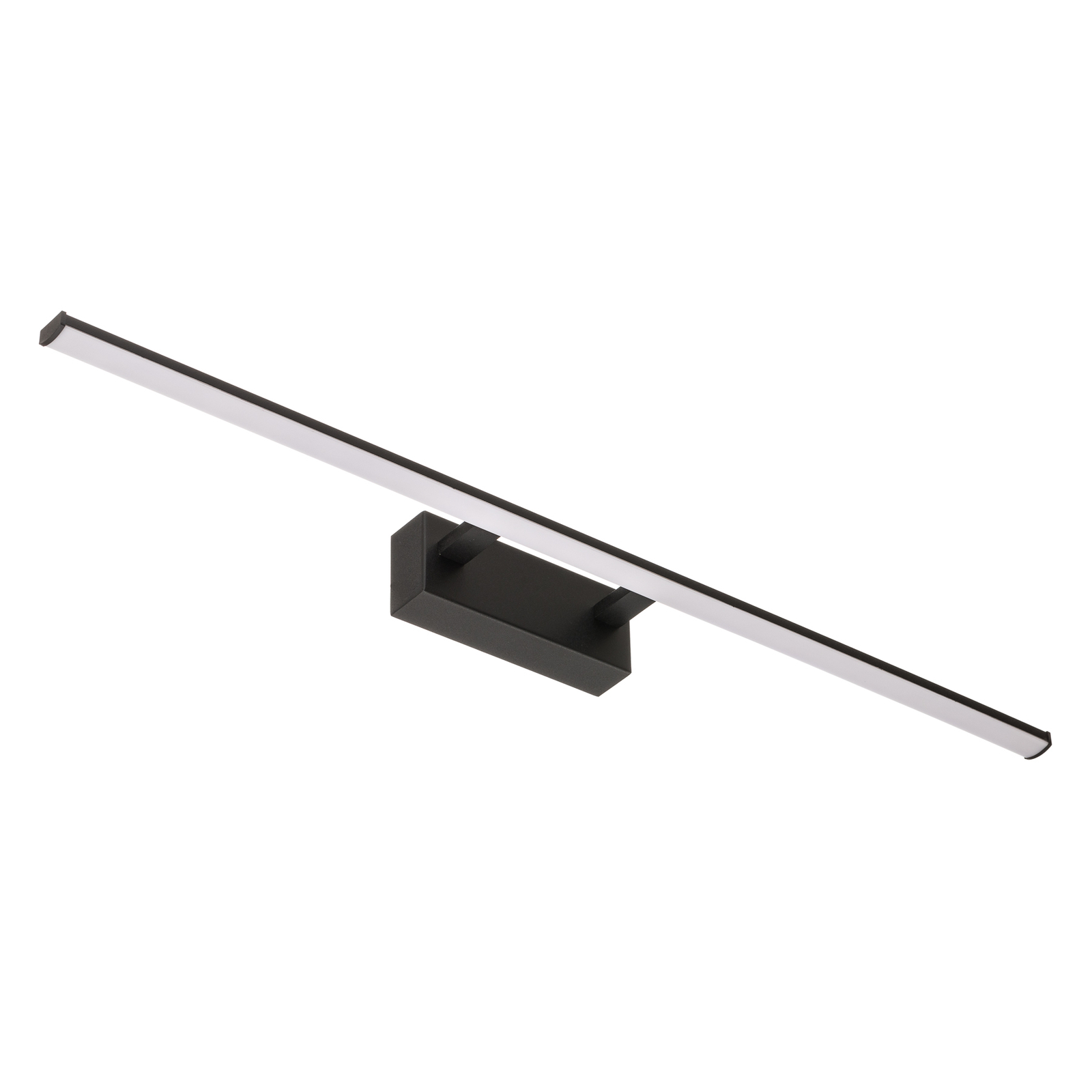 LED-vegglampe Nala, svart, bredde 75 cm