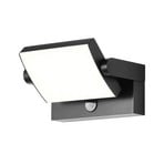 LED seinalamp CMD 9081, sensor, antratsiit, 21 cm, CCT, IP54