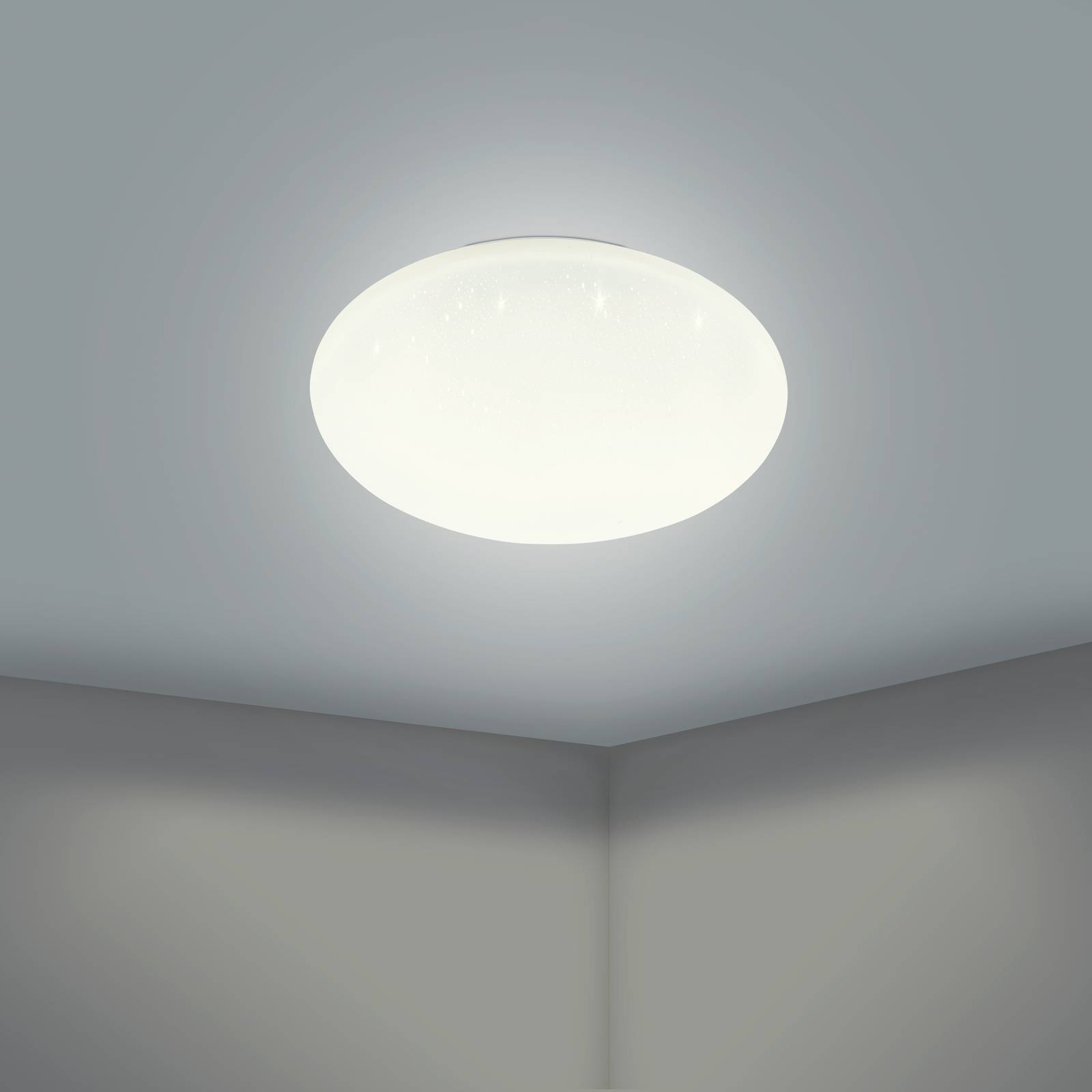 EGLO connect lampa sufitowa Totari-Z, Ø38cm, 19W, efekt kryształowy