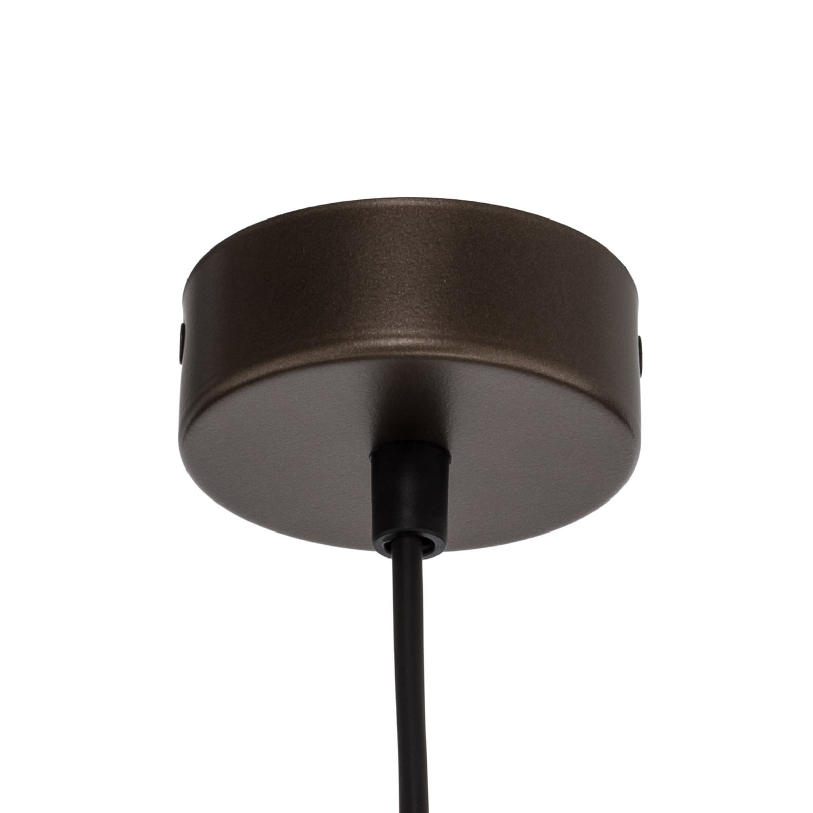 Hängeleuchte Oslo, braun, Metall, Ø 34 cm, E27