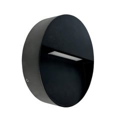 Pluto LED Outdoor Wall Lamp Black - DybergLarsen