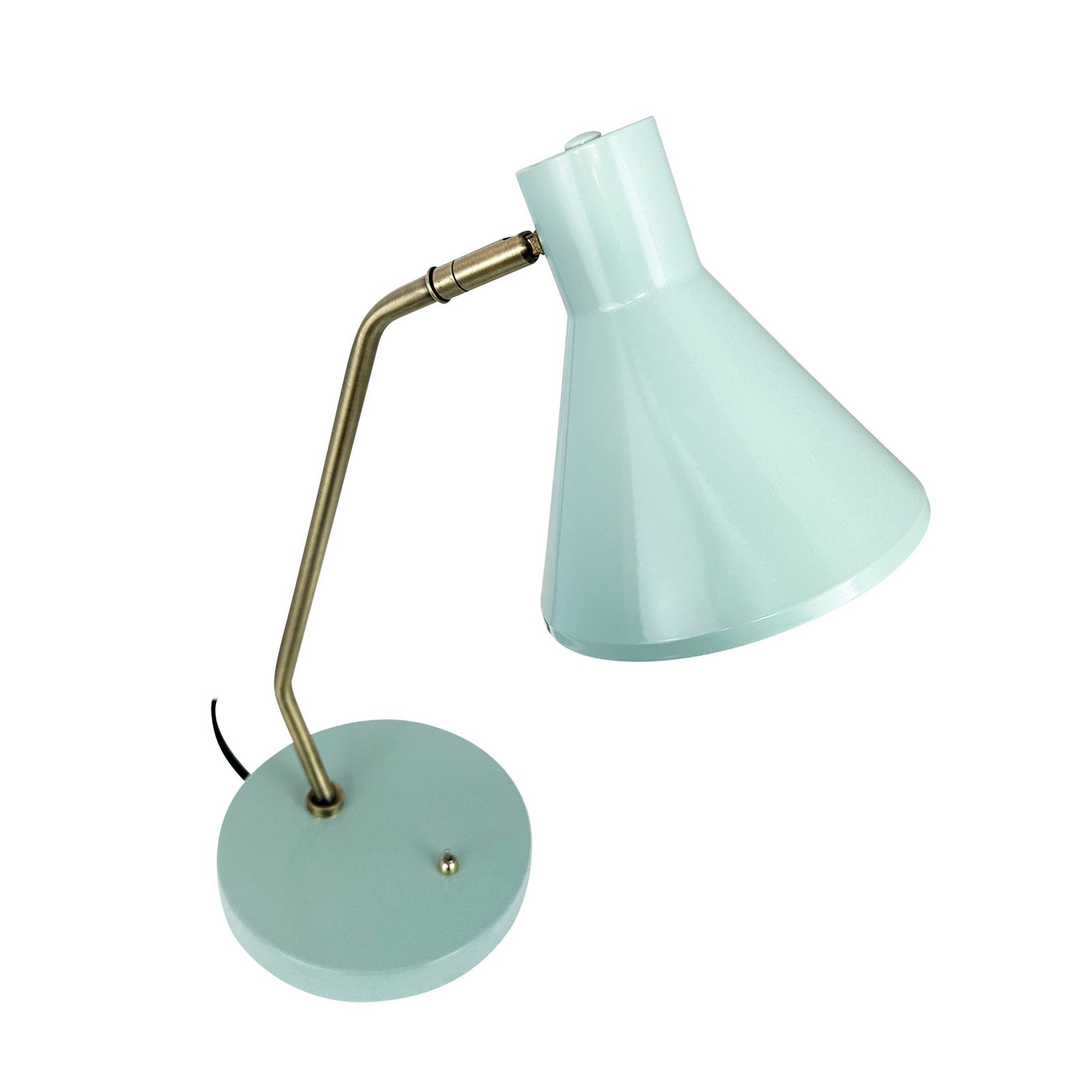 Dyberg Larsen lampe de table Sleep, vert menthe, hauteur 43,3 cm