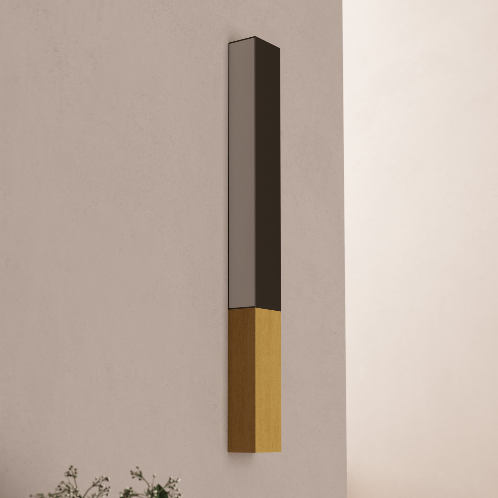 "Tudons" LED sieninis šviestuvas su medinėmis detalėmis "Tudons" LED sieninis šviestuvas su medinėmis detalėmis