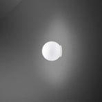 Fabbian Lumi Sfera glass wall light, Ø 9 cm